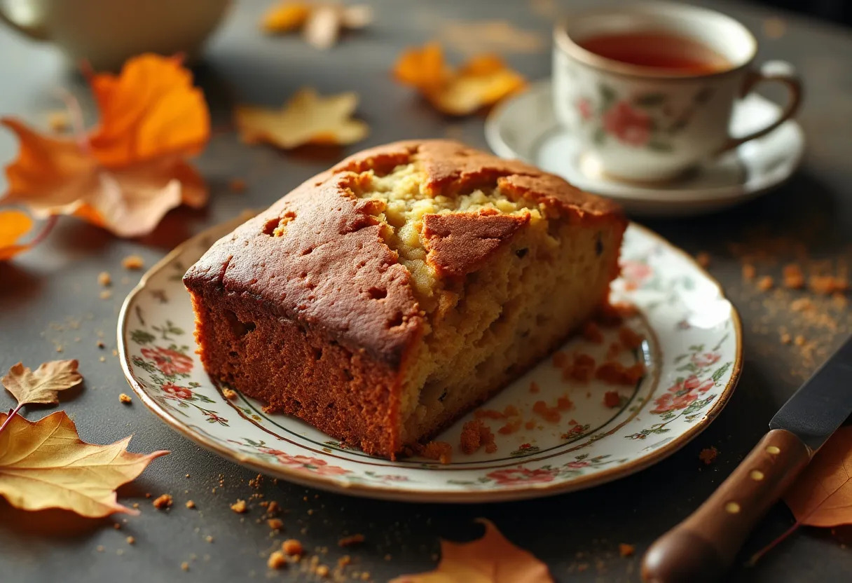 gâteau de pain aux fruits secs + recette