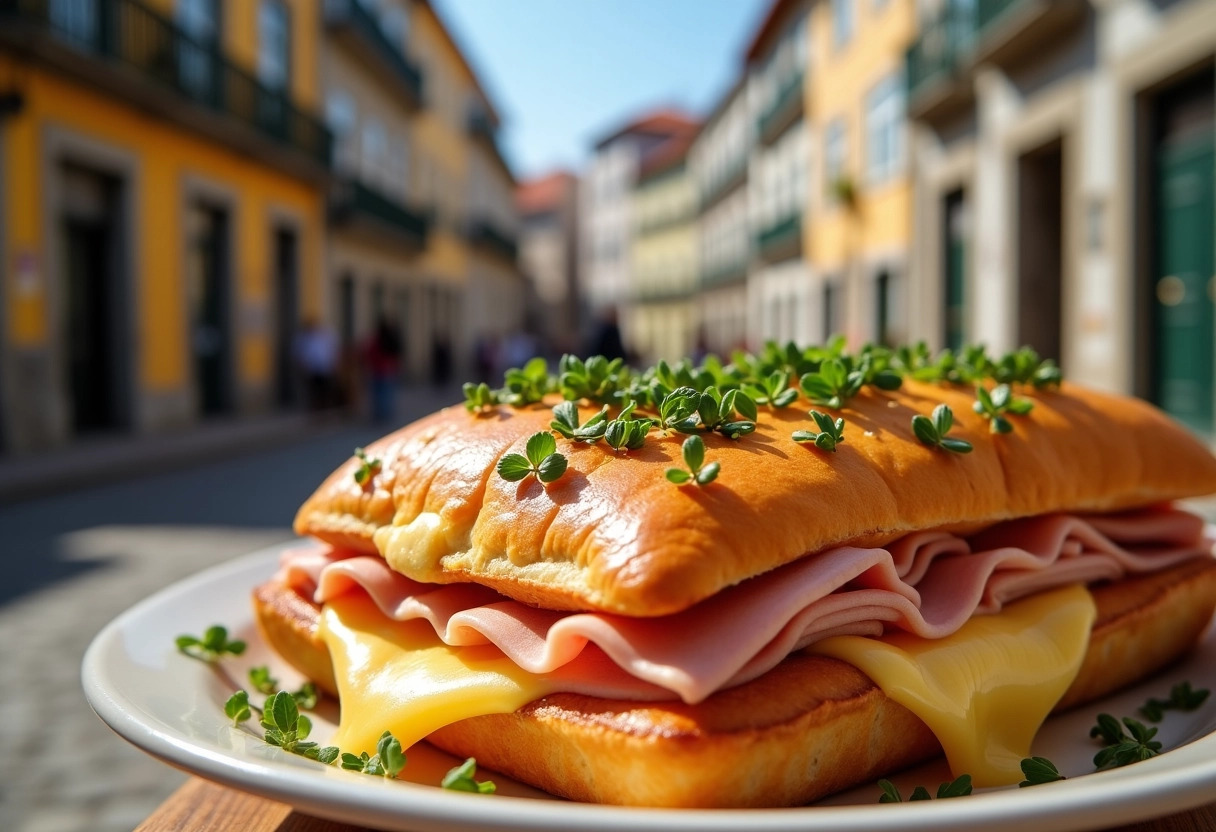 croque-monsieur portugais